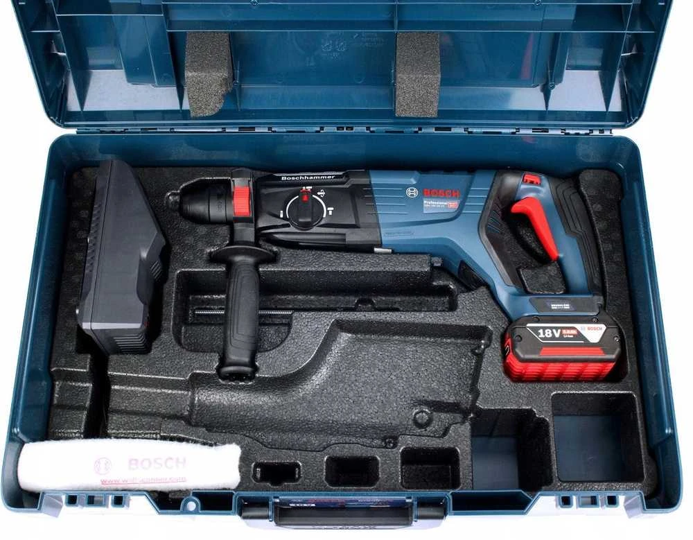 „Bosch“ perforatorius MLOT SDS-PLUS GBH 18V-28 DC 2X 5.5AH PROCORE, GAL 1880