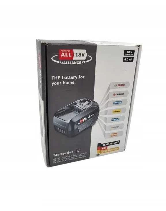 Bosch akumuliatoriaus ir kroviklio rinkinys 18V 1x4Ah , AL18V-44