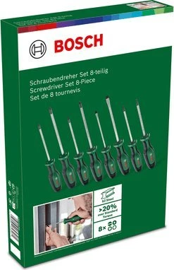 Atsuktuvų komplektas Bosch 1600A02BX8; 8 vnt.