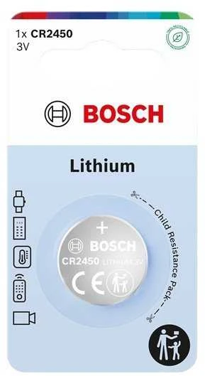 Bosch CR2450 3V ličio baterija lizdinėje pakuotėje