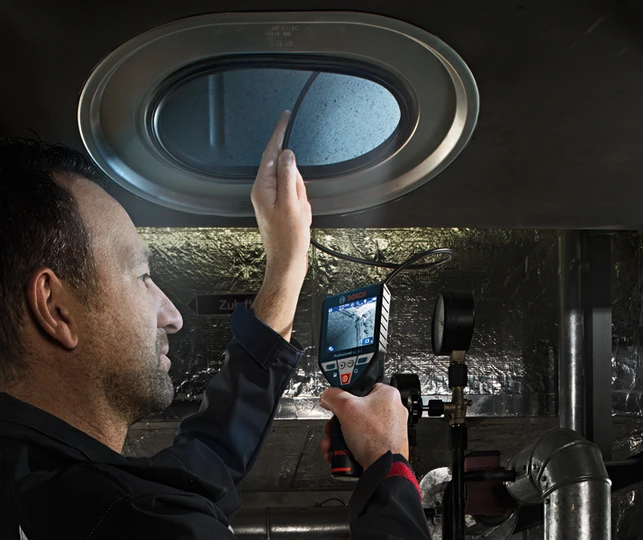 Bosch Patikros kamera GIC 120 C Prof. (1x1.5Ah, L-Boxx)