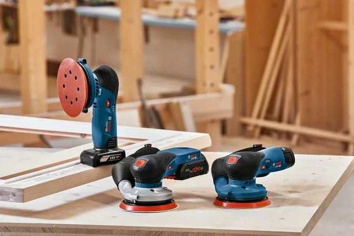 Bosch GEX 12V-125, be akumuliatoriaus ir kroviklio Ekscentrinis šlifuoklis