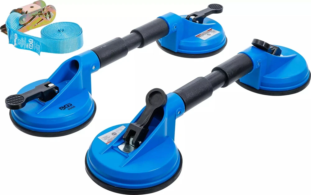 Bgs Technic Prisisiurbiantys keltuvai su diržu | 3 vnt. (7997)