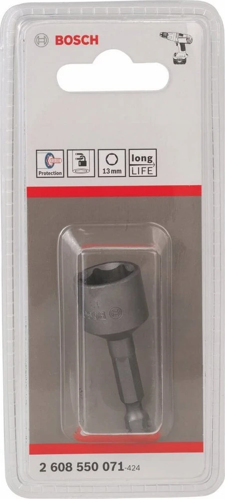 Bosch Šešiabr.raktas dydis 13,0 L=50 mm