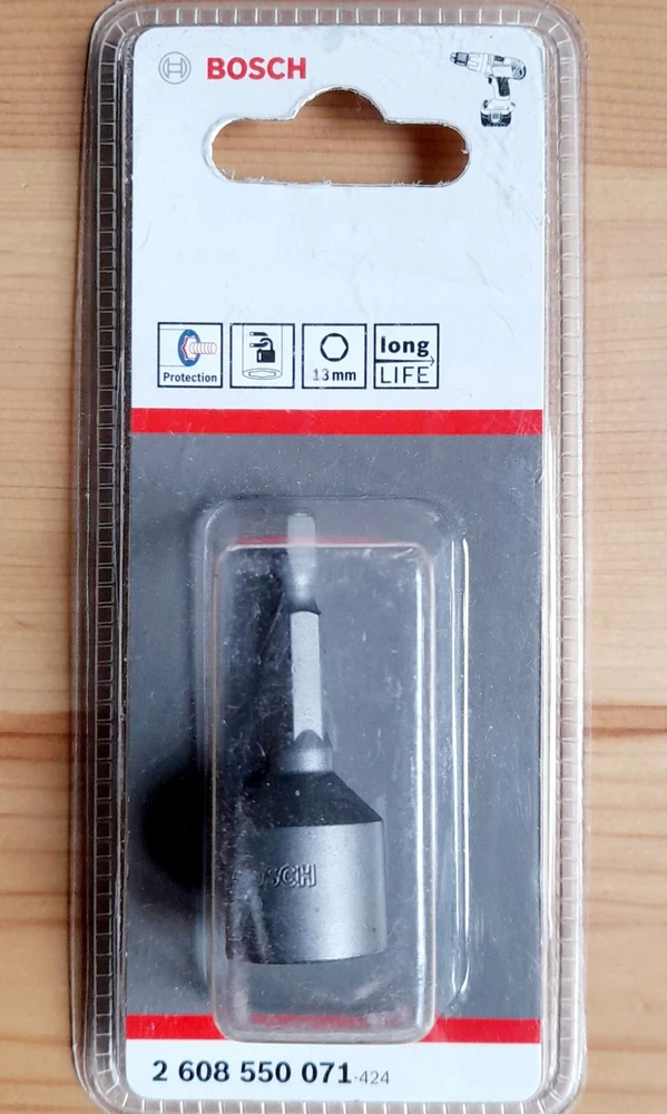 Bosch Šešiabr.raktas dydis 13,0 L=50 mm