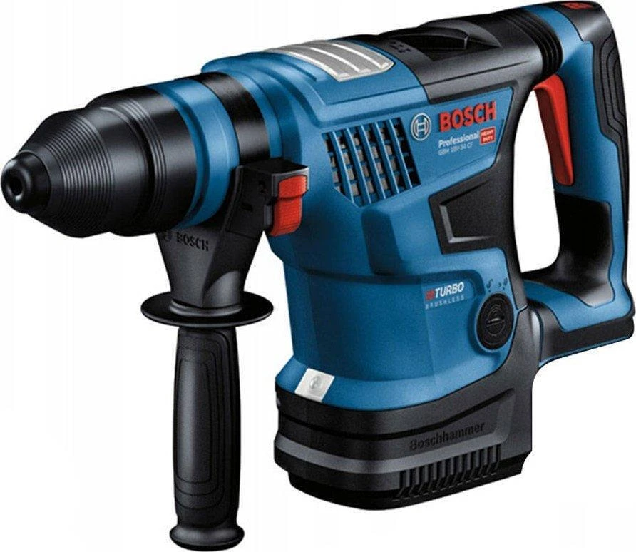 Akumuliatorinis perforatorius Bosch GBH 18V-34 CF BITURBO Professional; 18 V; 5,8 J; SDS-Plus (be akumuliatoriaus ir pakrovėjo)