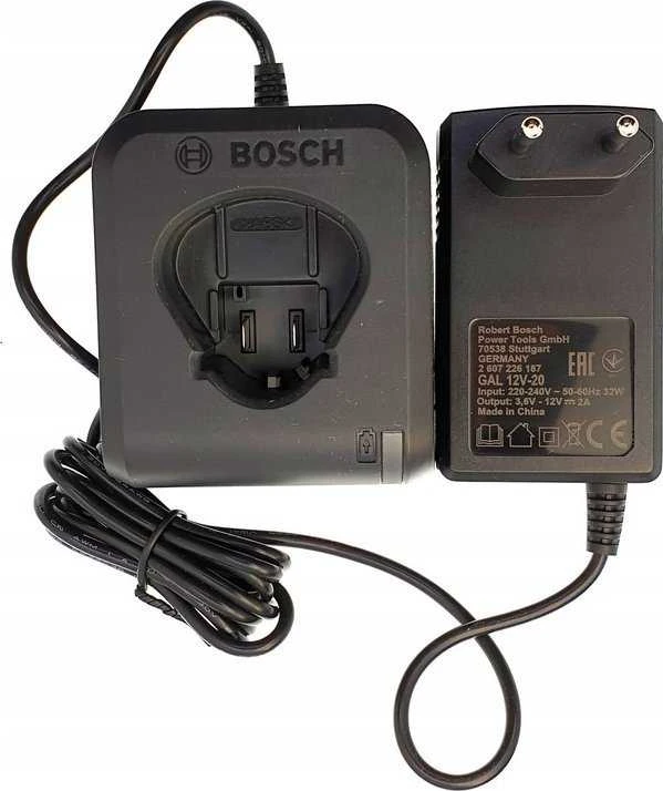 Bosch įkroviklis GAL 12V-20 su laidu