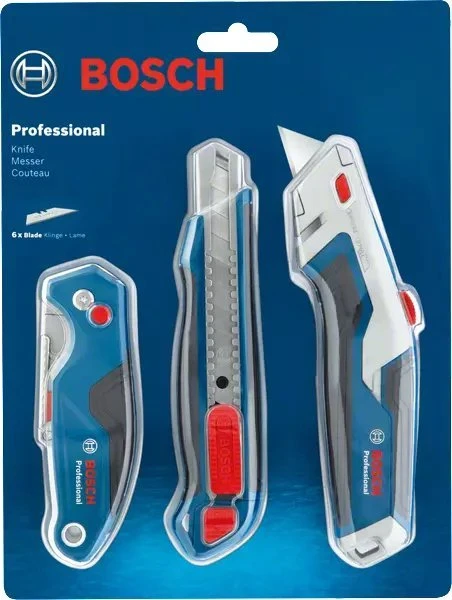 Bosch 3 vnt peilių rinkinys
