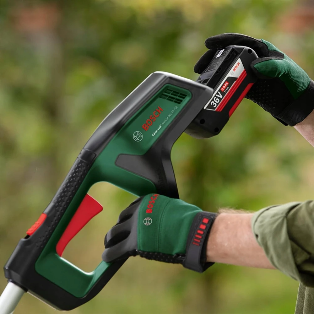 Bosch Akumuliatorinis trimeris AdvancedBrushCut 36V-23-750 (su 2,0 Ah akumuliatoriumi ir įkrovikliu)