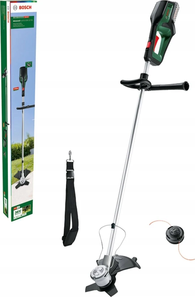 Bosch Akumuliatorinis trimeris AdvancedBrushCut 36V-23-750 (su 2,0 Ah akumuliatoriumi ir įkrovikliu)