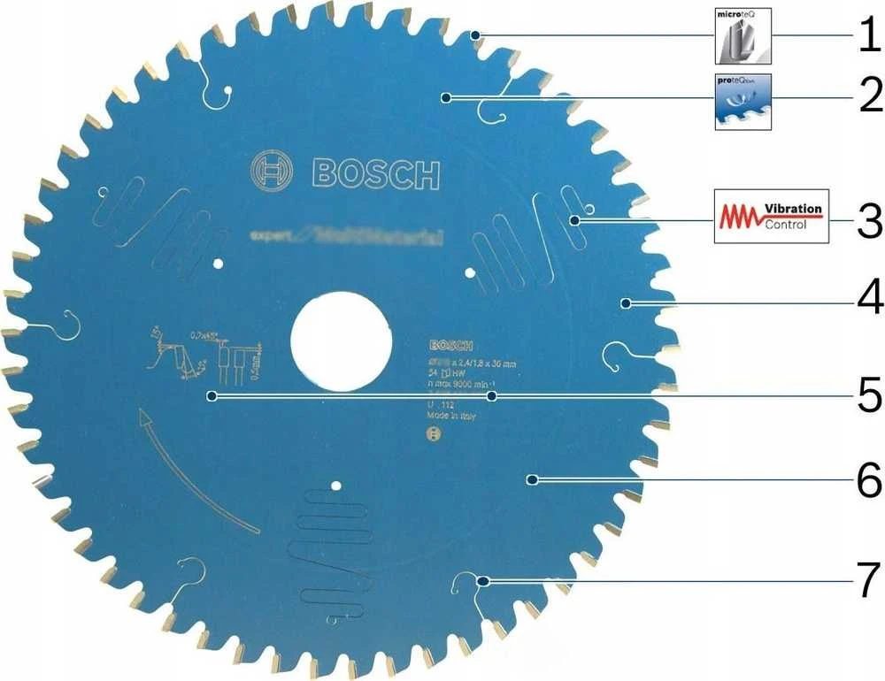 Pjovimo diskas Bosch Expert for Aliuminio 2608644095; 165x20 mm; Z52