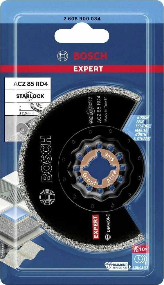 Ovalūs ašmenys BOSCH Expert Grout ACZ RD4 85mm