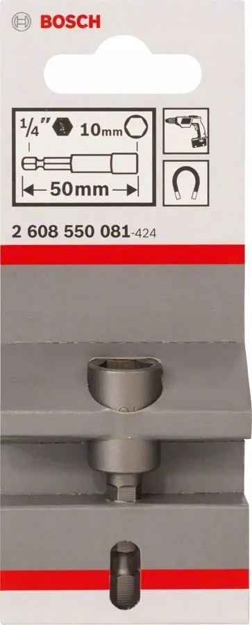 Bosch Šešiabr. raktas dydis 10,0, l=50 mm
