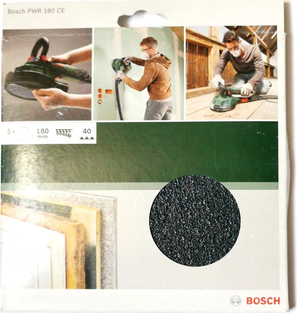 Bosch Bosch FIBERSLIBEBLAD PWR 180 K40 5STK