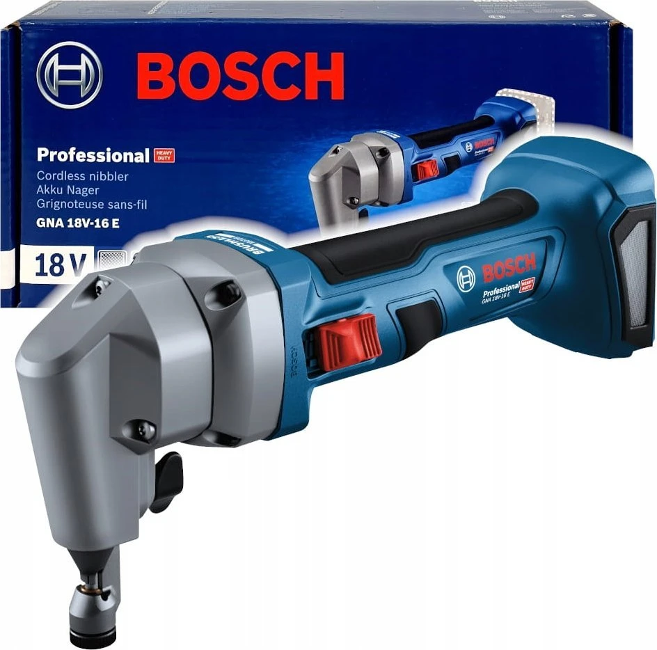 Bosch GNA 18V-16 E Solo, dėžutė