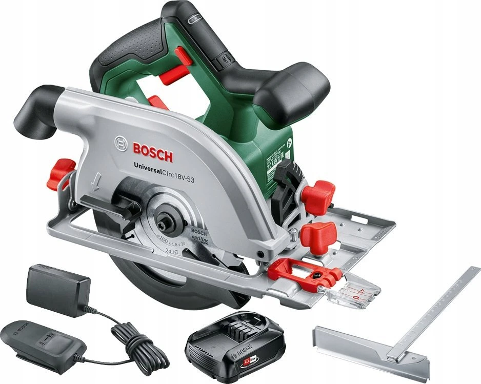 Bosch UniversalCirc18V-53,1x2,5 Akum.diskinis pjūklas