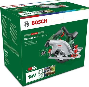 Bosch UniversalCirc18V-53,1x2,5 Akum.diskinis pjūklas