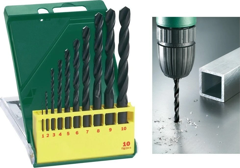 Grąžtas Bosch HSS-R Metal Drill Bit Set 10 pc(s)