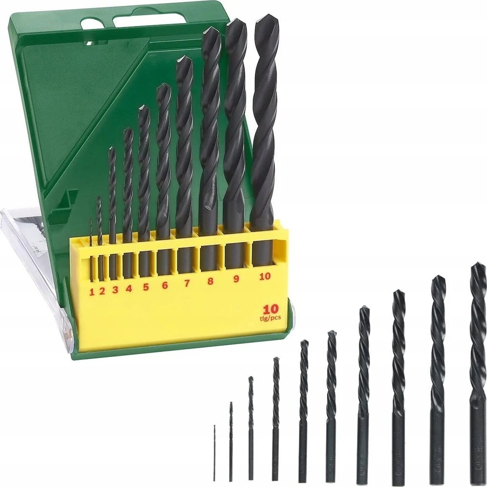 Grąžtas Bosch HSS-R Metal Drill Bit Set 10 pc(s)