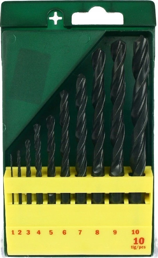 Grąžtas Bosch HSS-R Metal Drill Bit Set 10 pc(s)