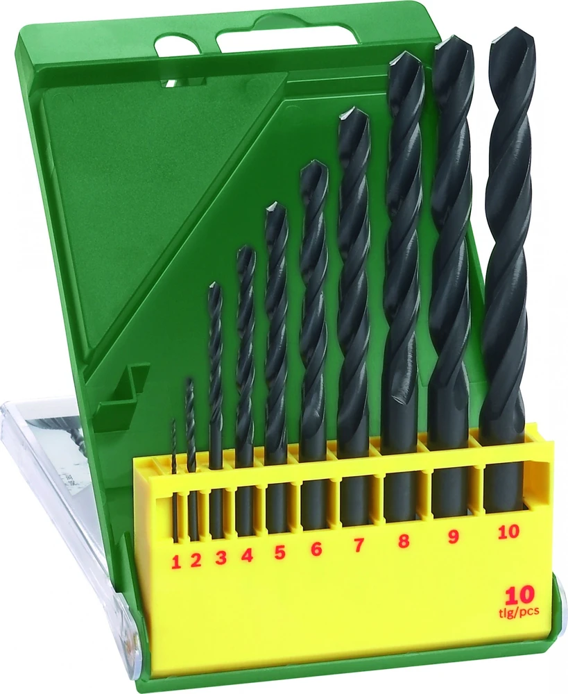 Grąžtas Bosch HSS-R Metal Drill Bit Set 10 pc(s)