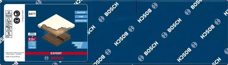 Bosch S471 Standard trinkelė 69 x 97 x 26 mm, vidutinė