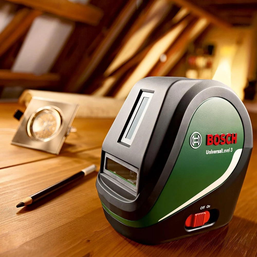 Bosch UniversalLevel 3 Kryžm.linijų lazeris