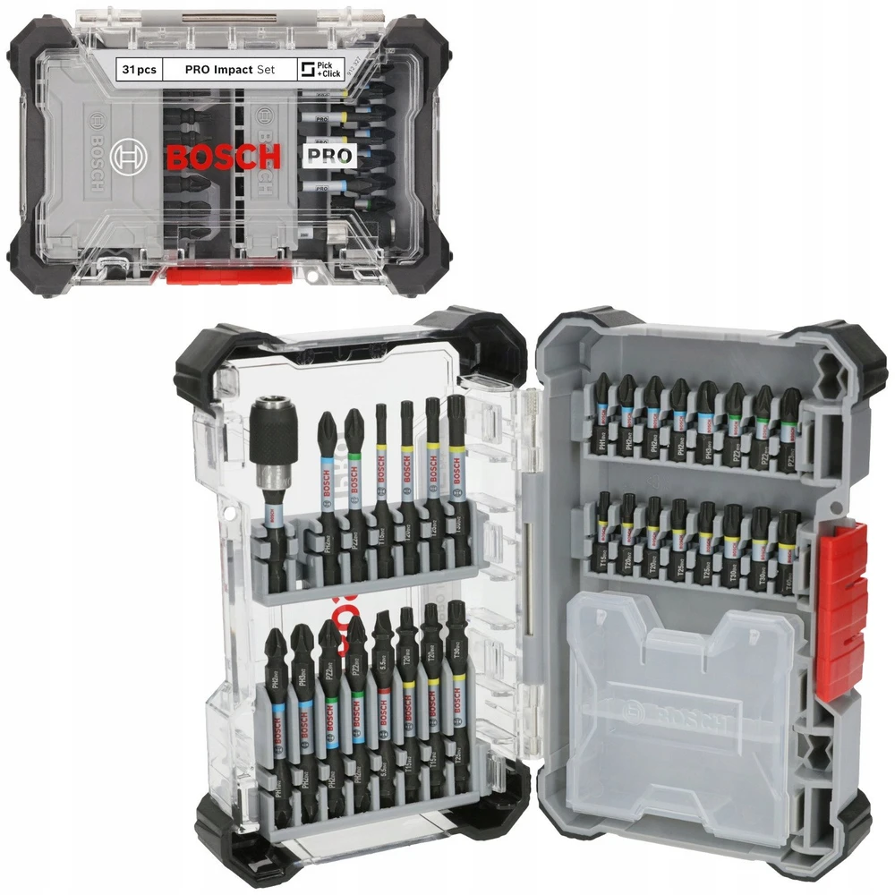 Bosch 31 dalių antgalių kompl. PRO Impact