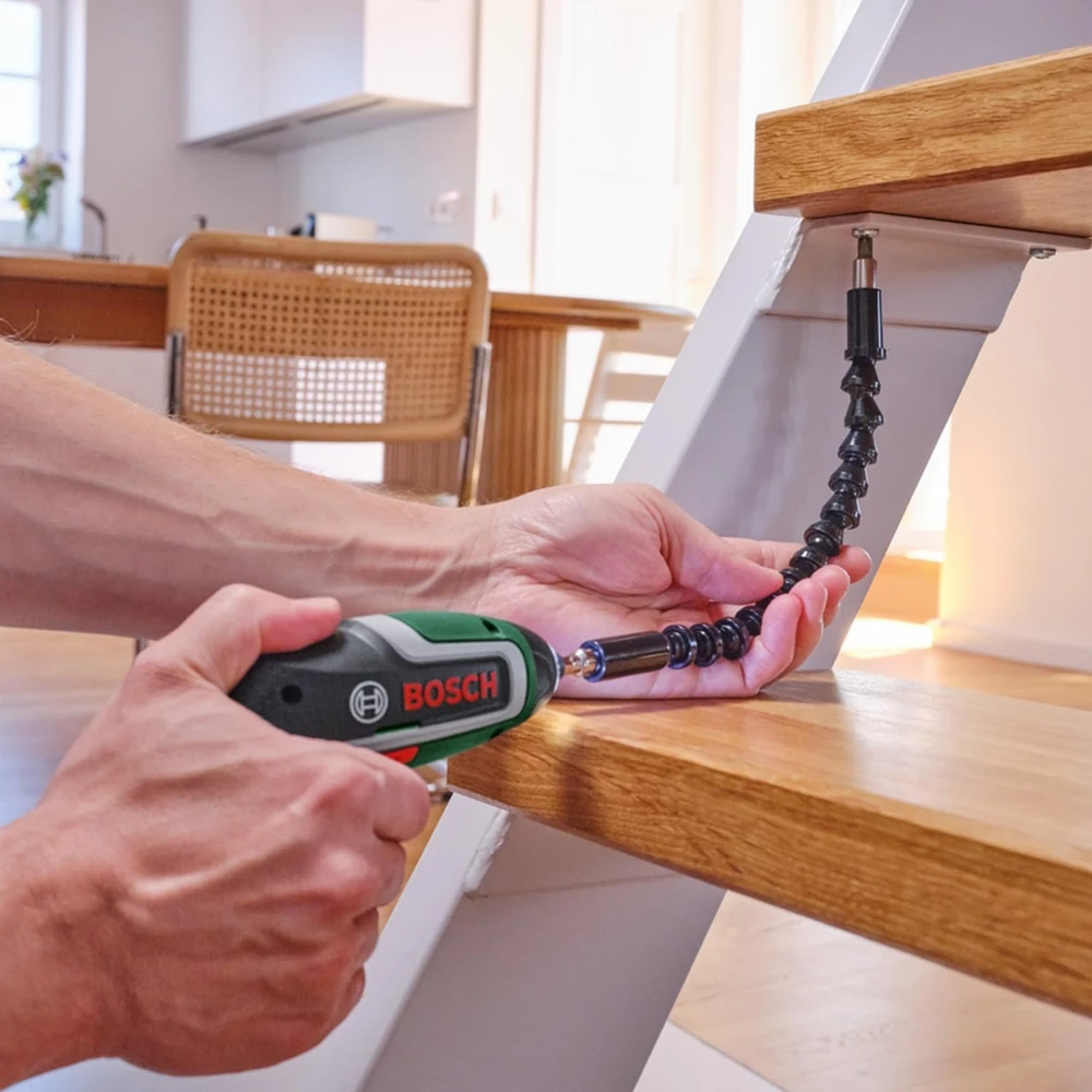 Akumuliatorinis suktuvas Bosch IXO 7 Flexi Set; 3,6 V; 1x2,0 Ah akum.