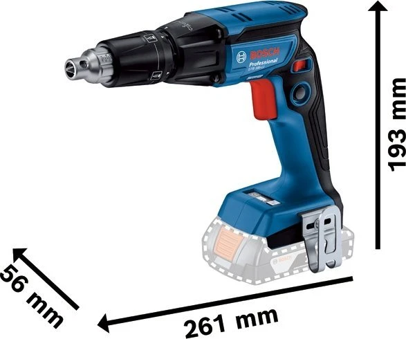 Bosch BOSCH. SCREWDRIVER FOR G-KY BOARDS GTB 185-LI 2x2.0Ah