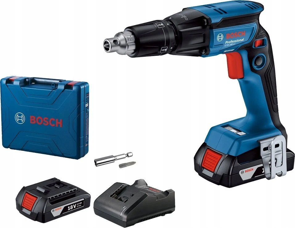 Bosch BOSCH. SCREWDRIVER FOR G-KY BOARDS GTB 185-LI 2x2.0Ah