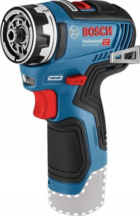 Akumuliatorinis suktuvas-gręžtuvas BOSCH GSR 12V-35 FC su priedais