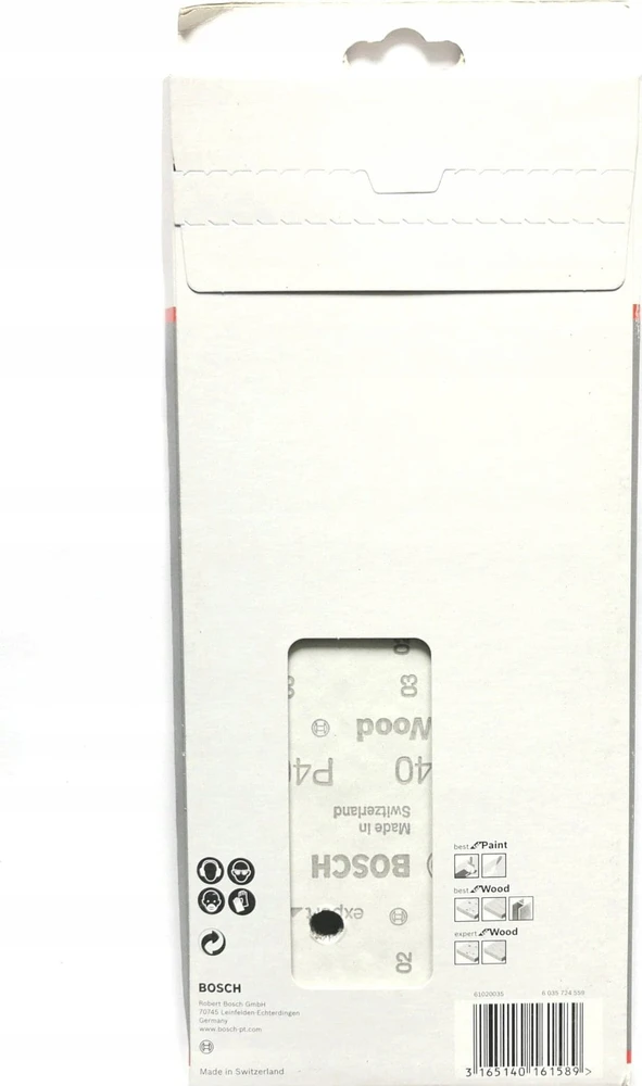 Bosch Bosch SLIBEBLAD 115X280MM K40 10 STK