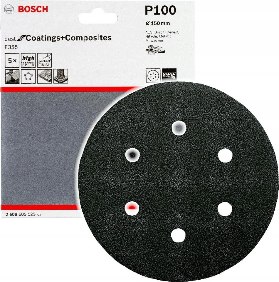 Bosch Bosch SLIBEBLAD 150 SIC K100 5 STK