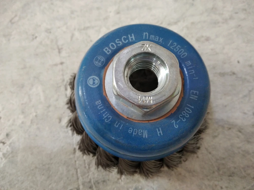 Vielinis apvalus šepetys Bosch 2608622099; 75 mm