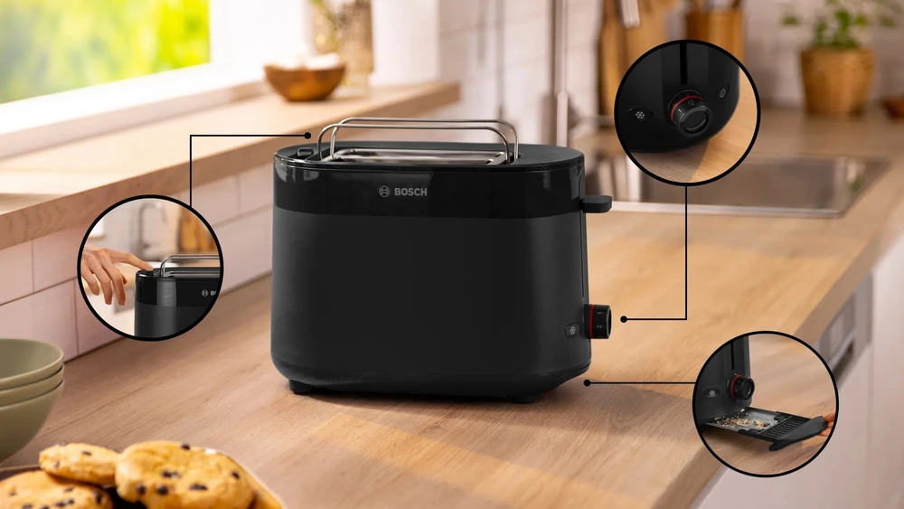 Bosch TAT2M123 Kompaktinis skrudintuvas, MyMoment, Juoda