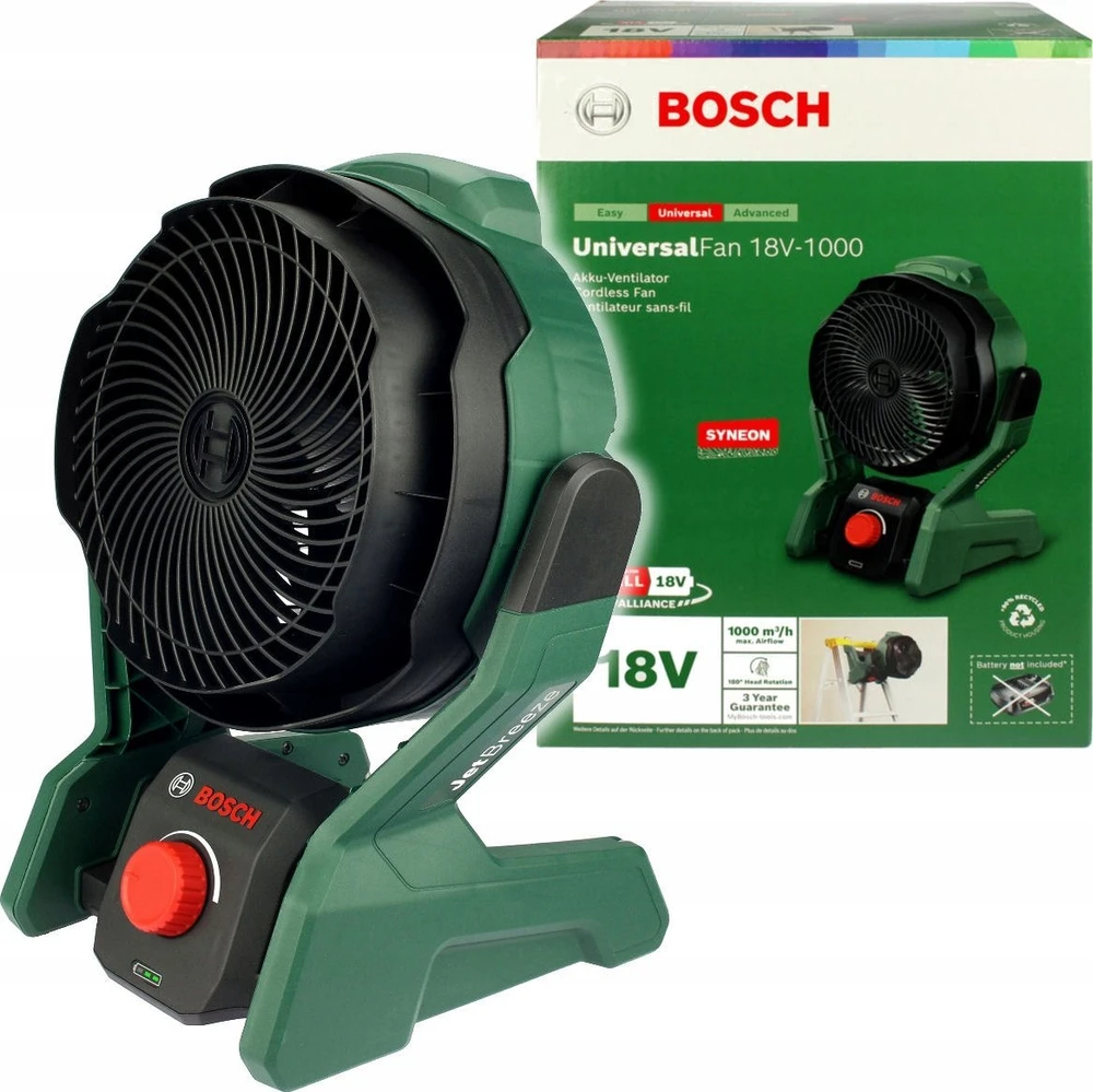 Bosch UniversalFan18V-1000solo Akum.ventiliatorius