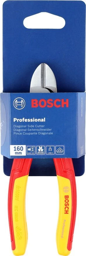 Bosch VDE Diagonal Side Cutter 160mm