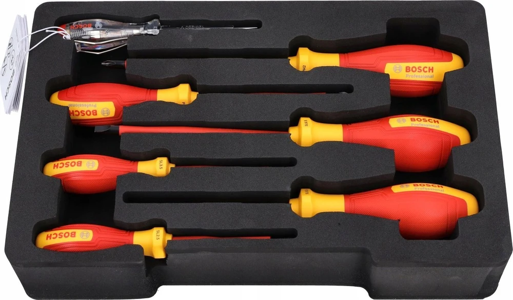 Bosch VDE Screwdriver Set 7pc (SL/PH)