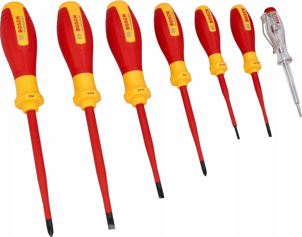 Bosch VDE Screwdriver Set 7pc (SL/PH)