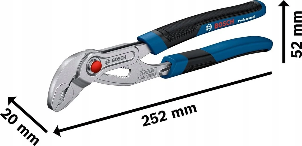 Bosch Vanduo Pump Pliers 250mm
