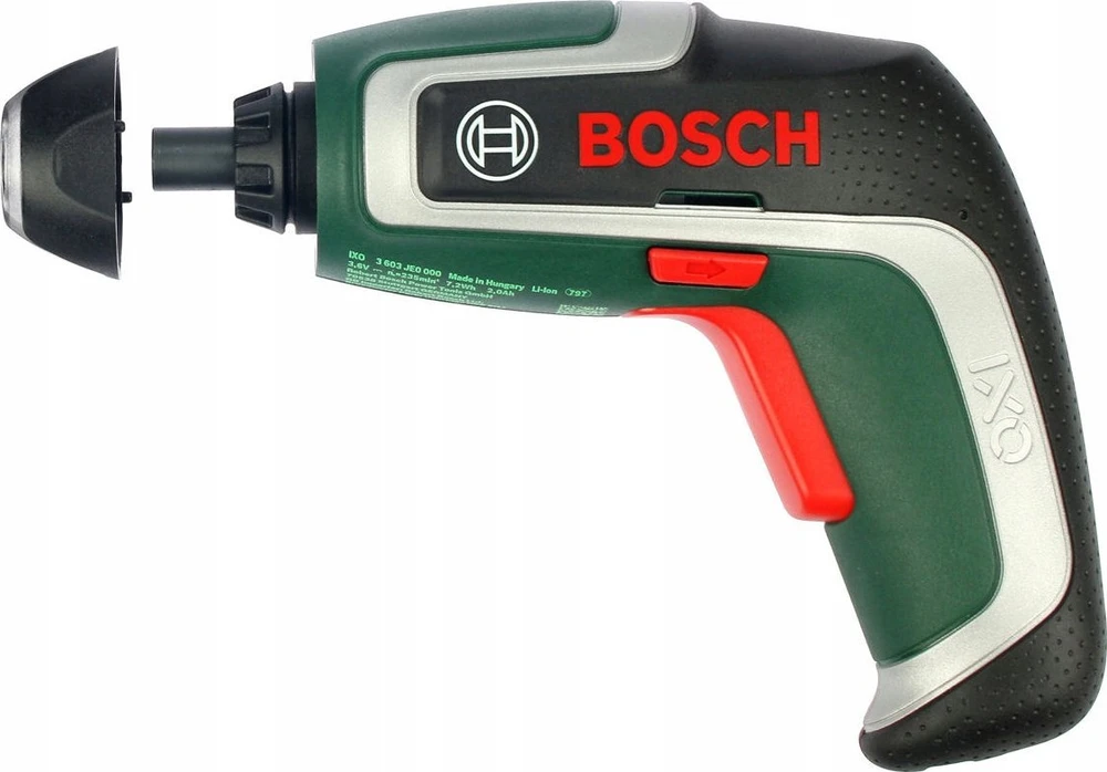 Akumuliatorinis suktuvas Bosch IXO 7, Su 2 adapteriais