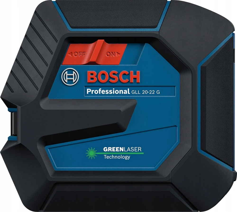Bosch Linijinis lazerinis nivelyras GLL 20-22 G lagamine su universaliu laikikliu LB 10 (0601065602)