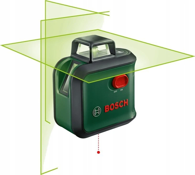 Bosch AdvancedLevel 360 kryžminių linijų lazeris