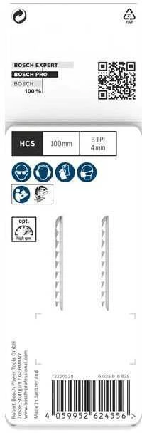 Bosch PRO siaurapj. pjūkleliai T102D 2 vnt.