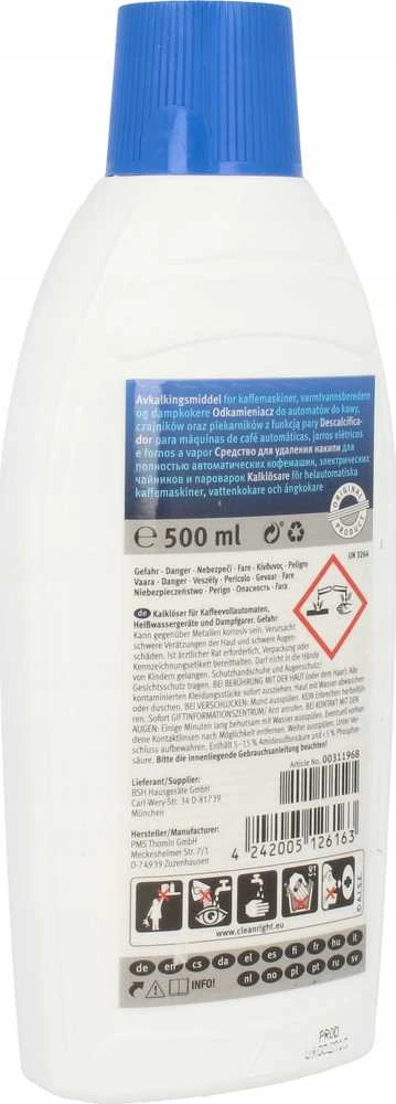 Bosch Nukalkinimo skystis BSH 311968
