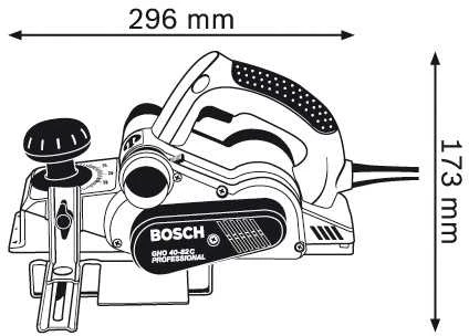 Oblius Bosch GHO 40-82 C Professional