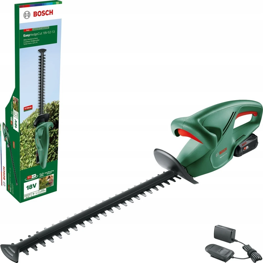 Bosch EasyHedgeCut Akumuliatorinės gyvatvorių žirklės 18V-52-13