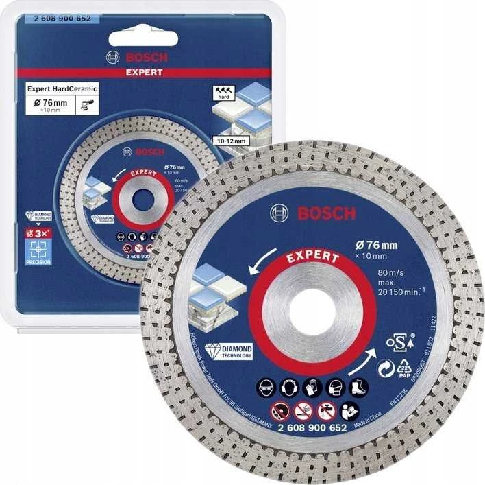 Bosch Deimant.pjov.diskas HardCeramic 76x1,9x10 mm