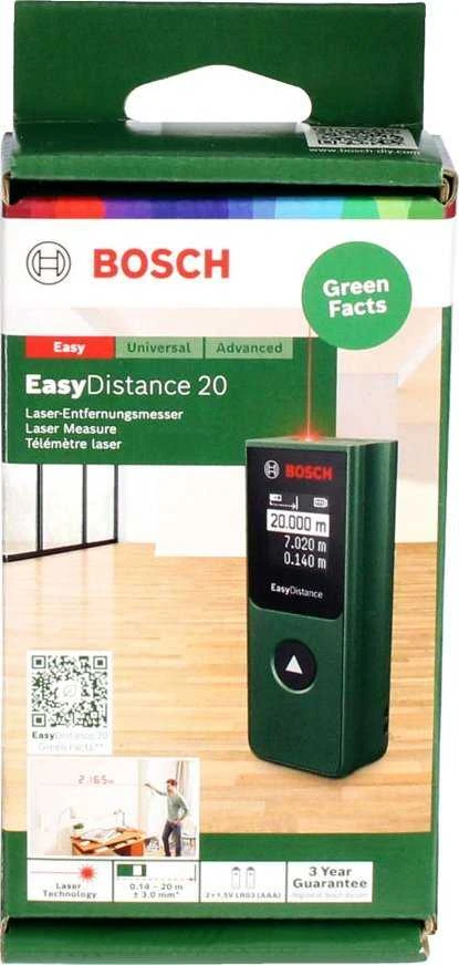 Bosch EasyDistance 20 Lazer. atstumų matuoklis